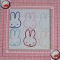 Preview: Dekostoff Canvas Miffy Nientje bunt weiß
